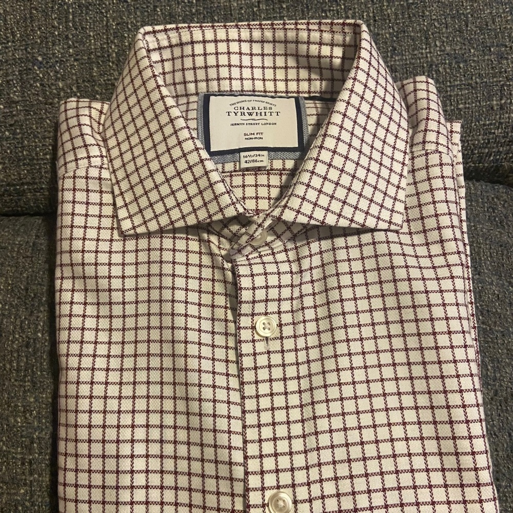 Charles Trywhitt Slim fit non iron shirt